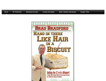 Tablet Screenshot of hairinabiscuit.com